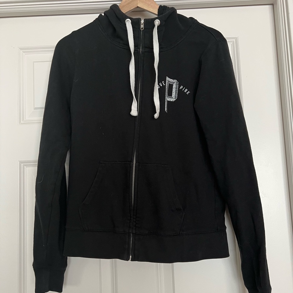 Victoria’s secret PINK zipup sweatshirt- size small